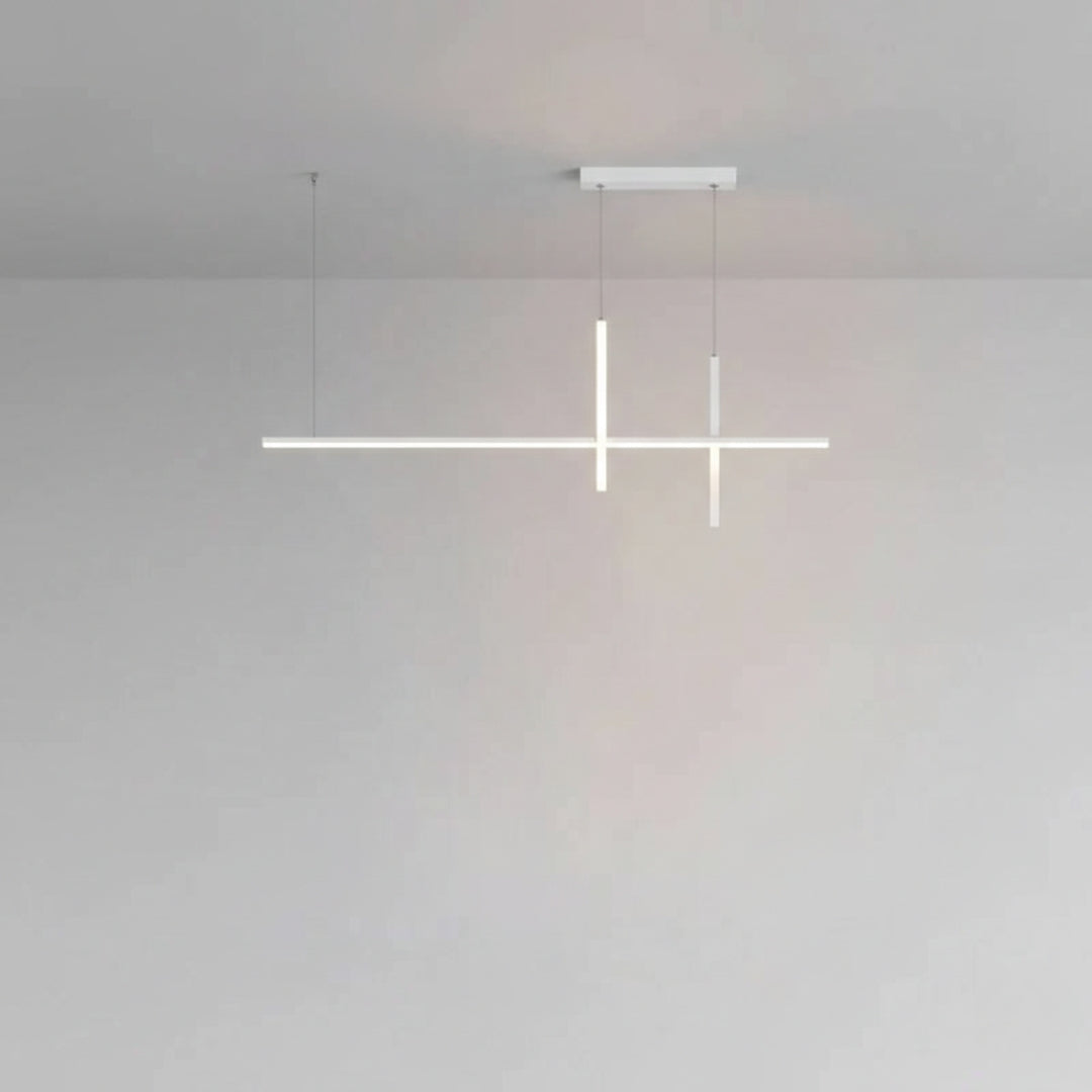 Kronleuchter LED Schwarz Minimalistisch Dimmbar modern