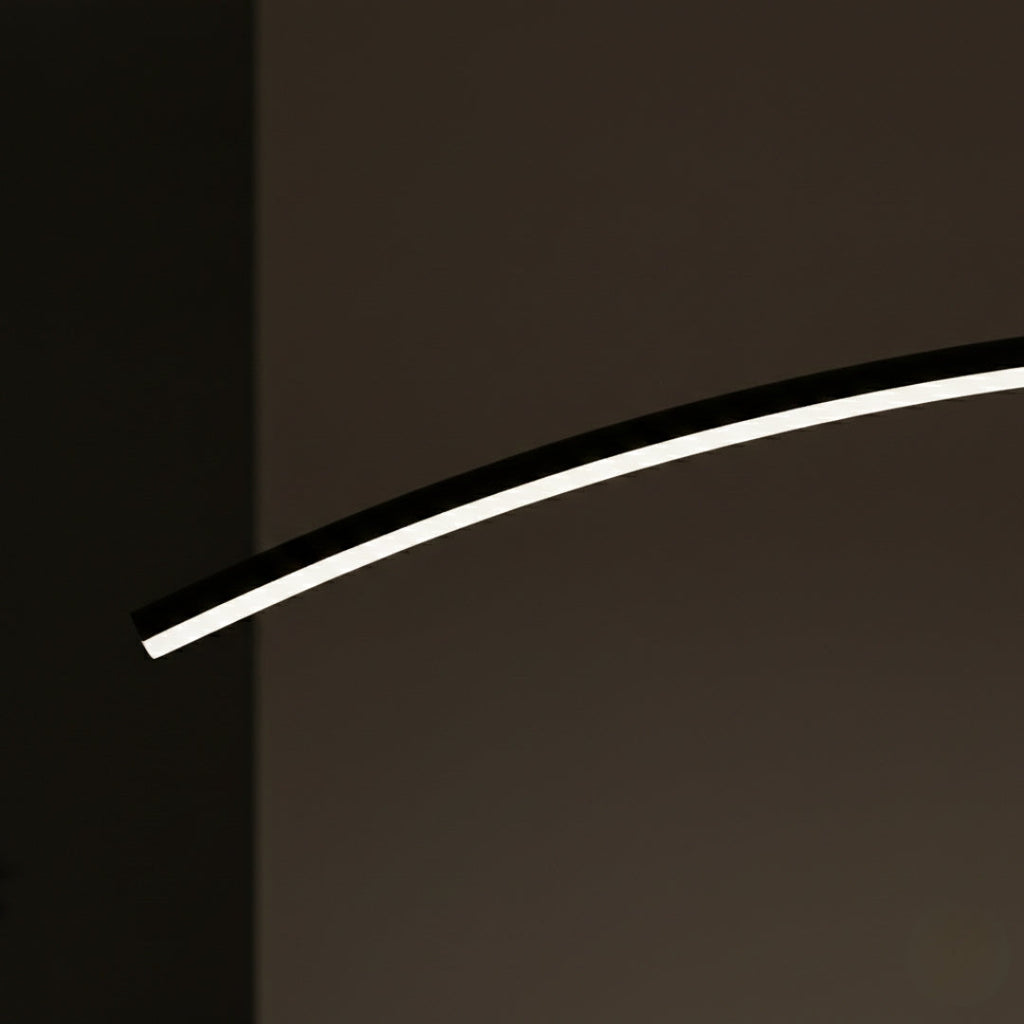 Kronleuchter LED design modern aus Bogen Kreis – Eleganz leuchtend