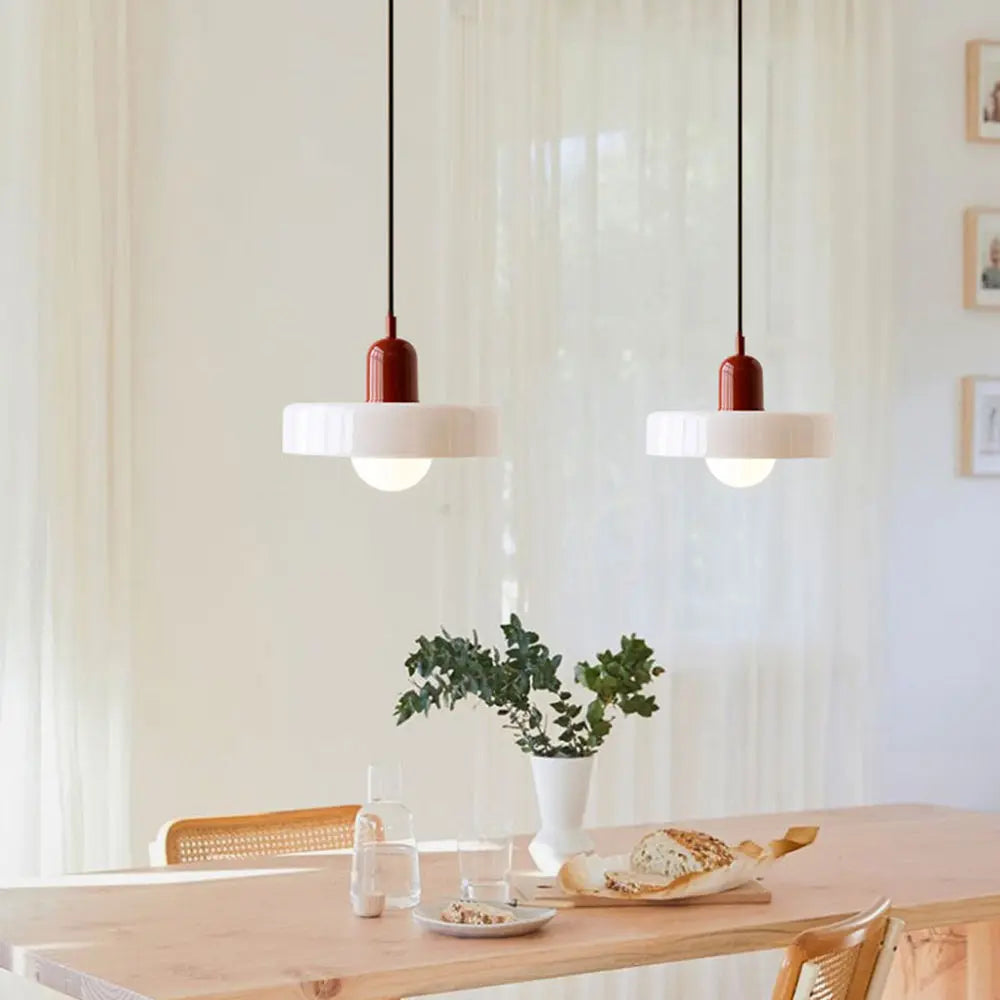Pendelleuchte aus Glas Farbig Mellan