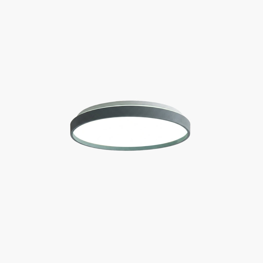 Deckenleuchte LED kreisförmig aus Metall design Dünn