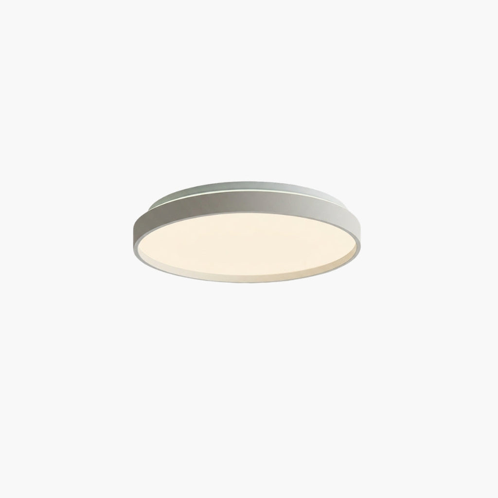 Deckenleuchte LED kreisförmig aus Metall design Dünn