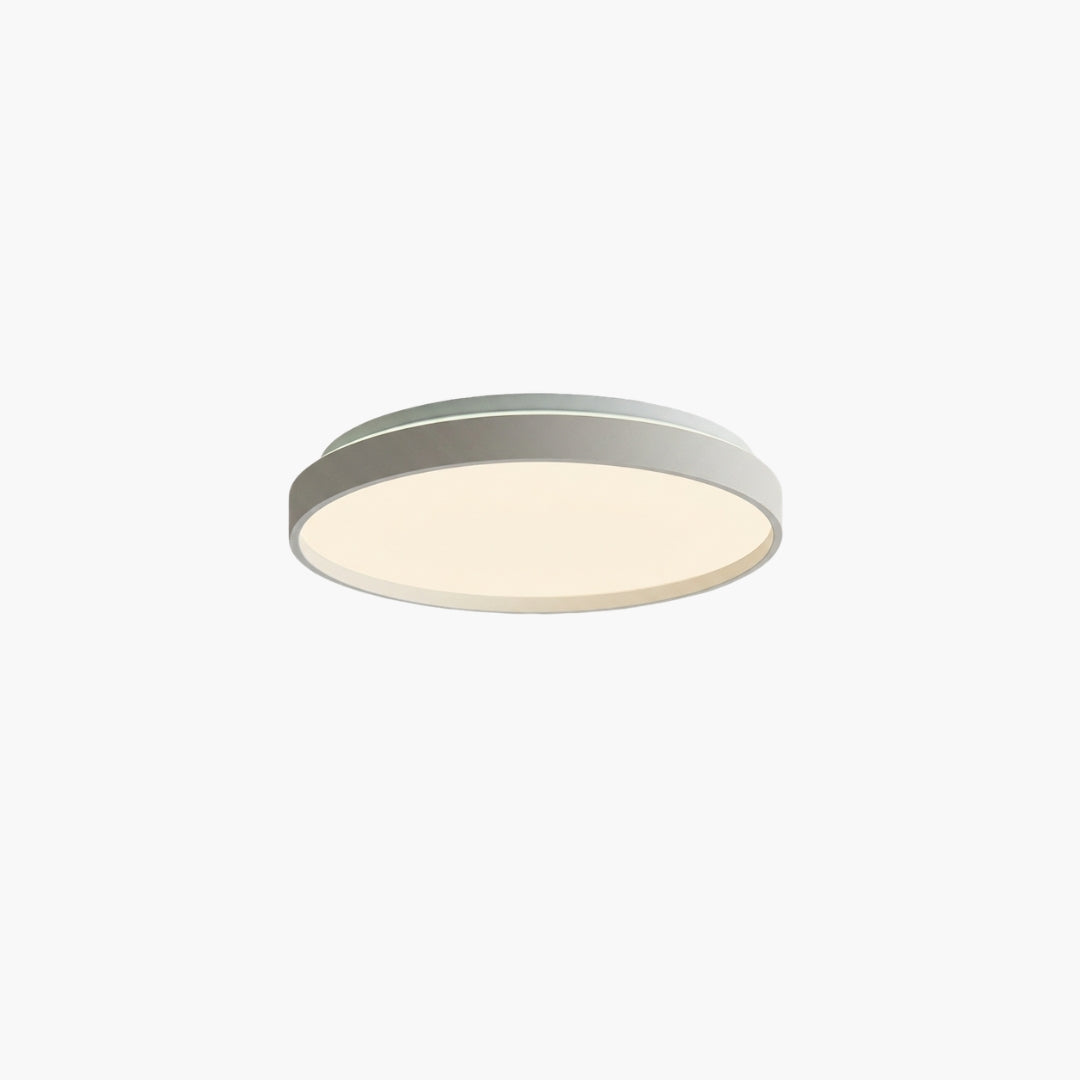 Deckenleuchte LED kreisförmig aus Metall design Dünn