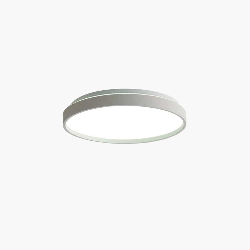 Deckenleuchte LED kreisförmig aus Metall design Dünn