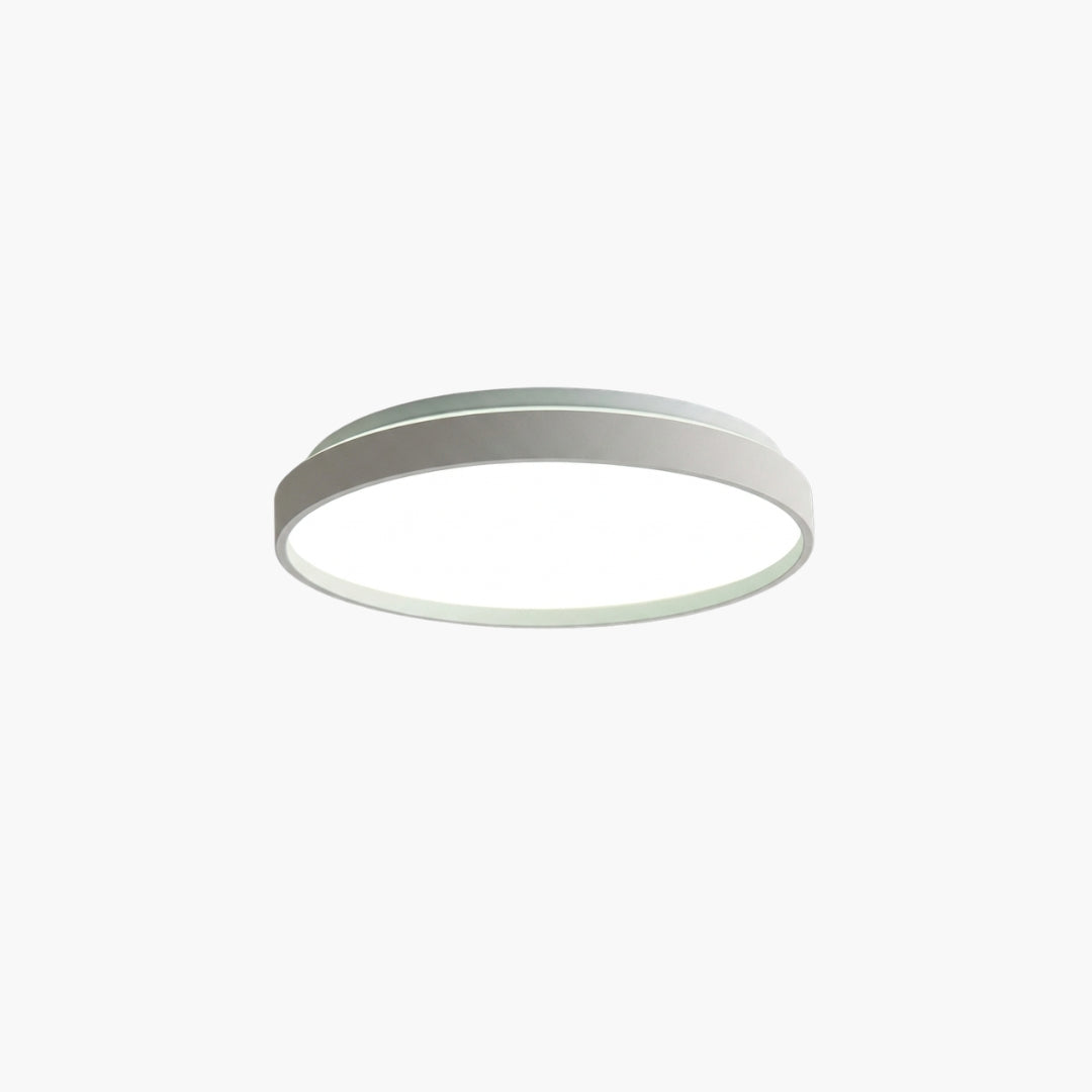 Deckenleuchte LED kreisförmig aus Metall design Dünn
