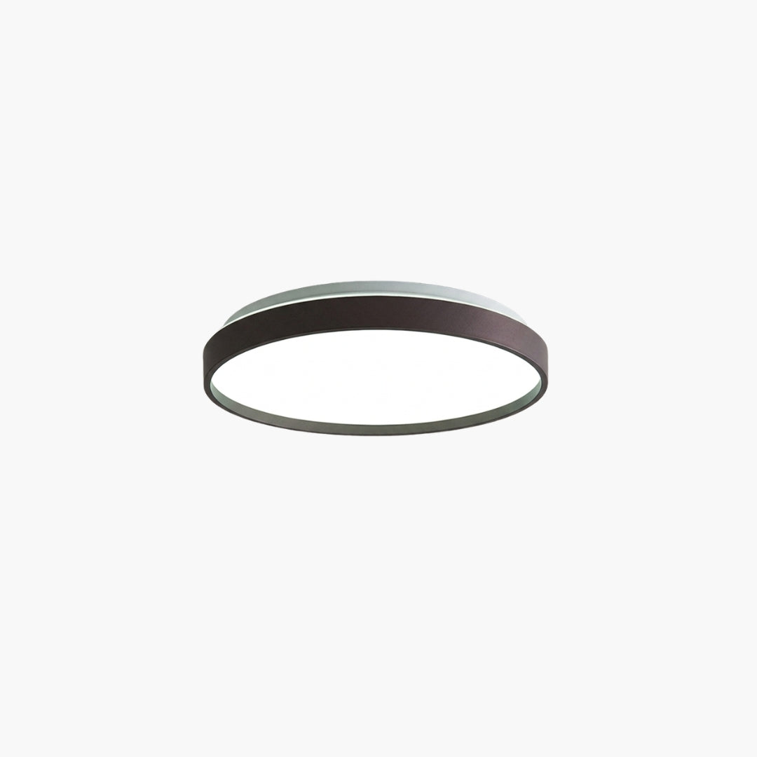 Deckenleuchte LED kreisförmig aus Metall design Dünn
