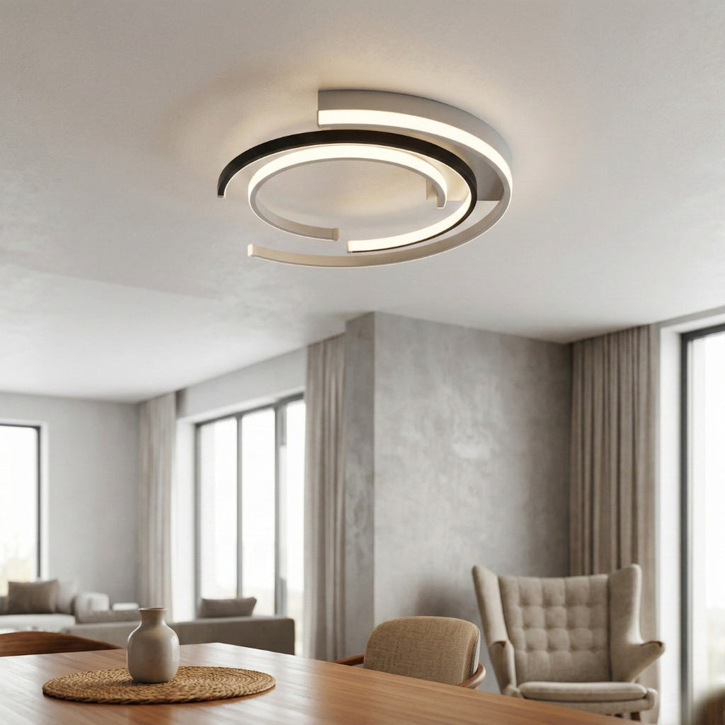 Deckenleuchte LED Design Bogen kreisförmig modern
