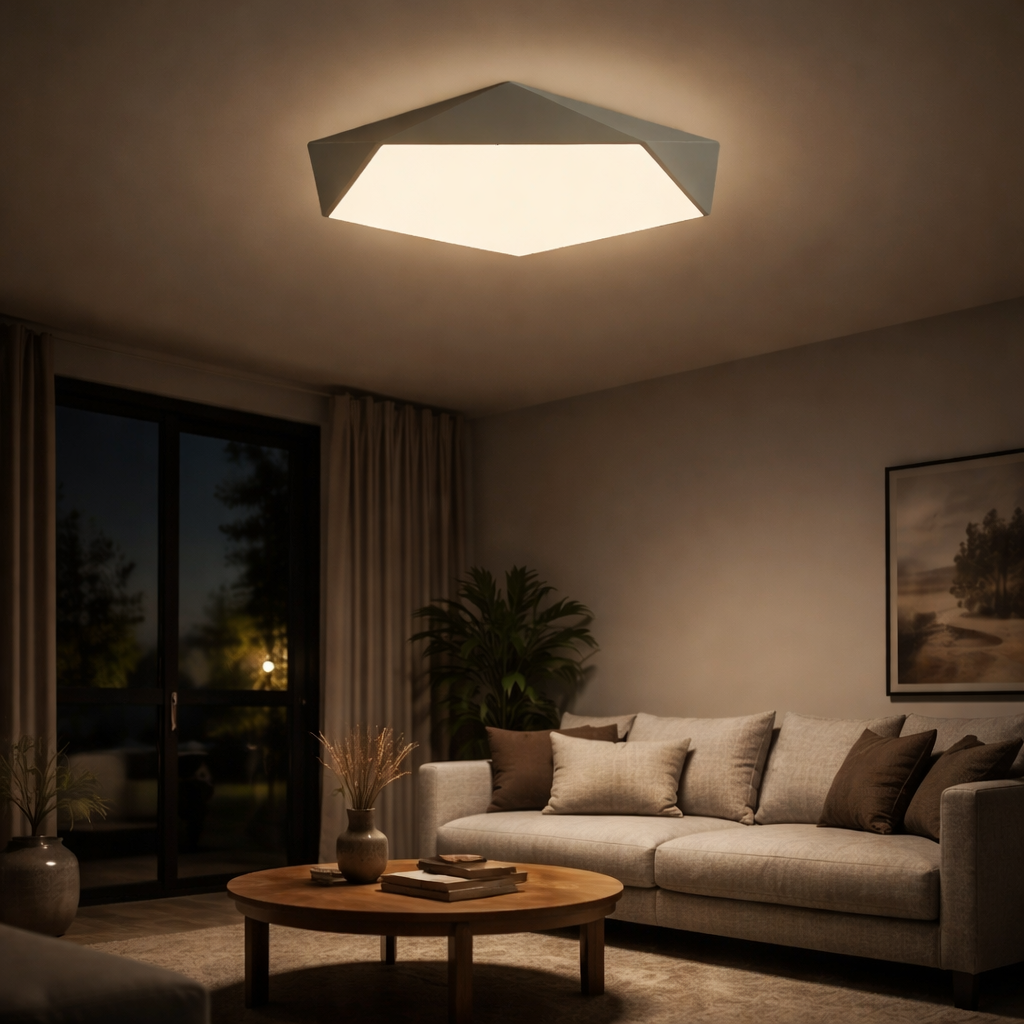 Deckenleuchte LED Design Geometrisch Farbig