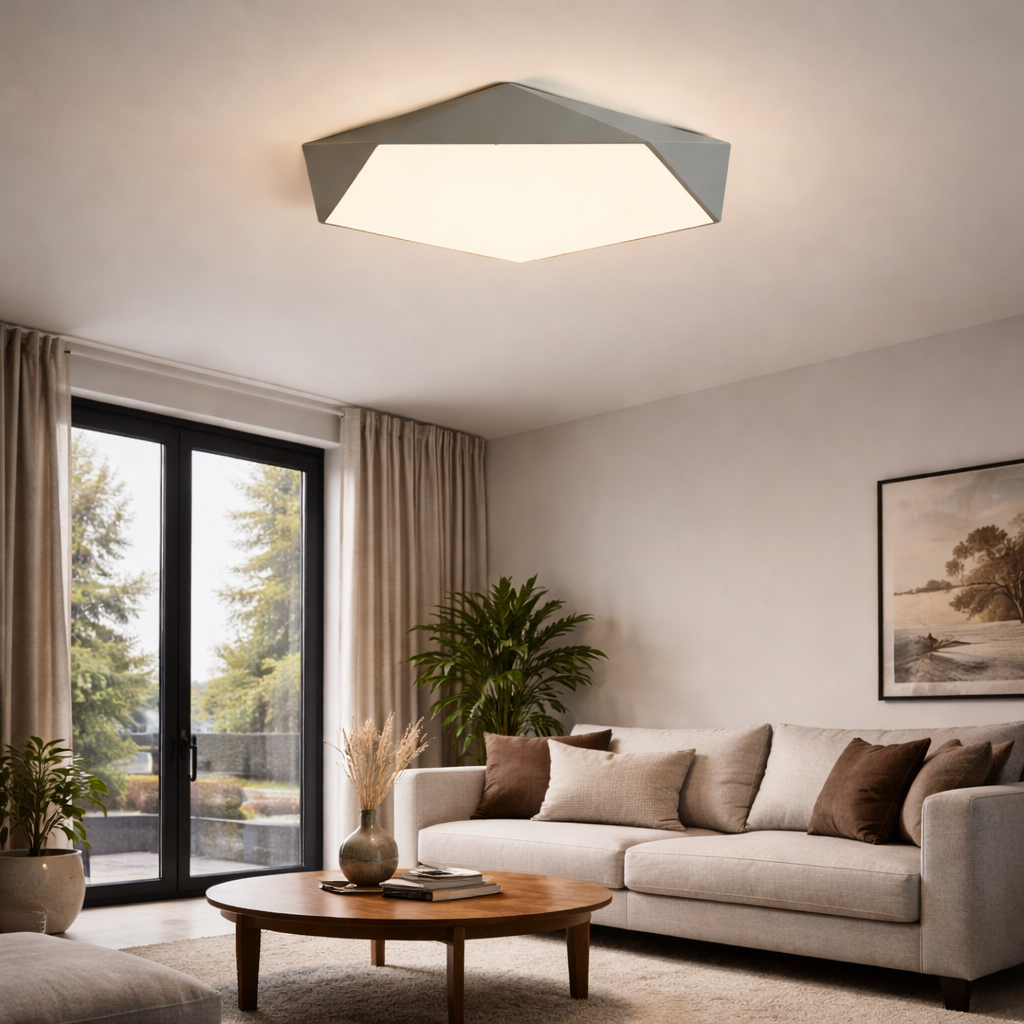 Deckenleuchte LED Design Geometrisch Farbig
