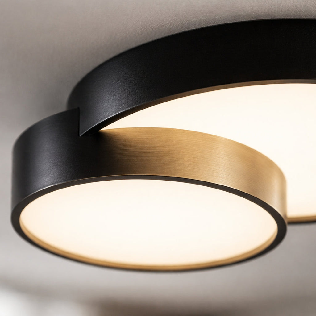 Deckenleuchte LED Design Schwarz Elegant modern