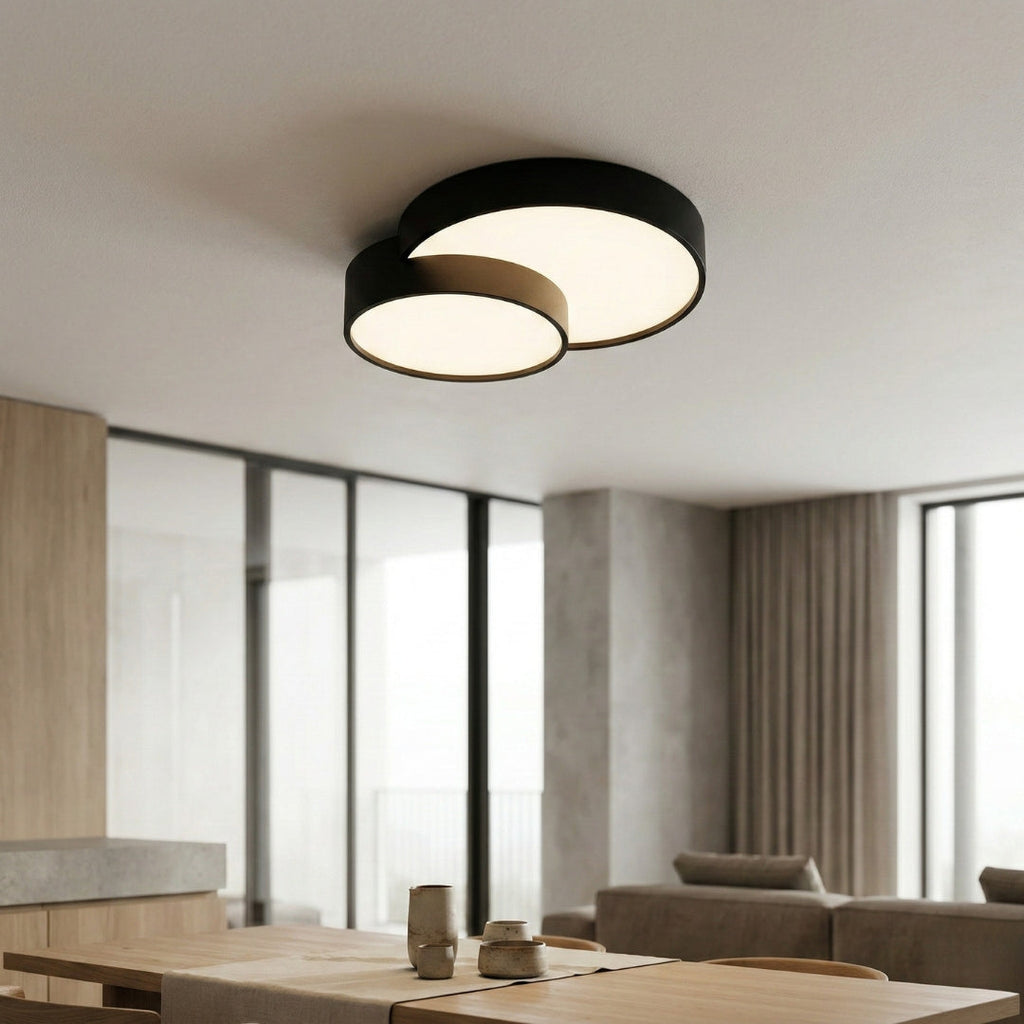 Deckenleuchte LED Design Schwarz Elegant modern