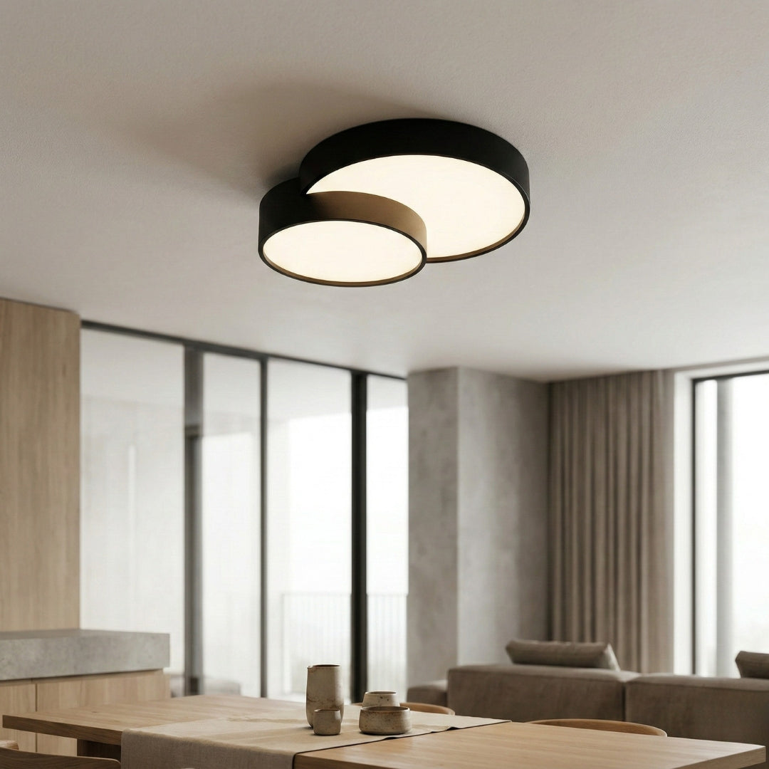Deckenleuchte LED Design Schwarz Elegant modern