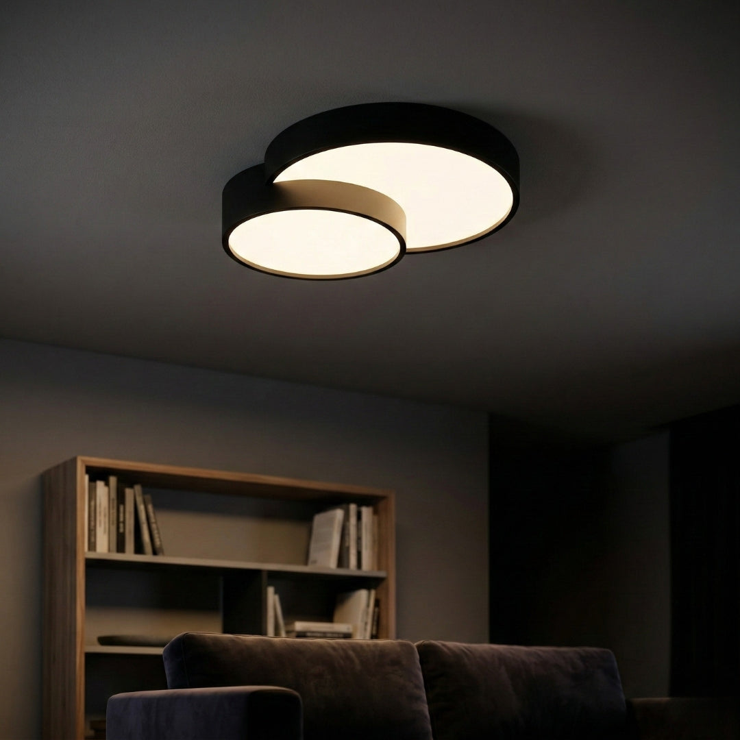 Deckenleuchte LED Design Schwarz Elegant modern