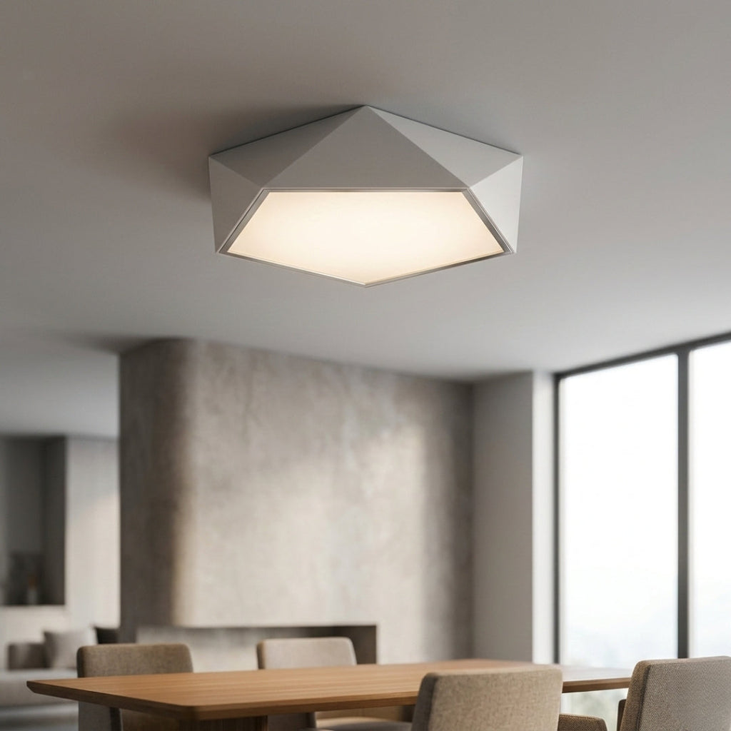 Deckenleuchte LED Geometrisch Effekt Diamant