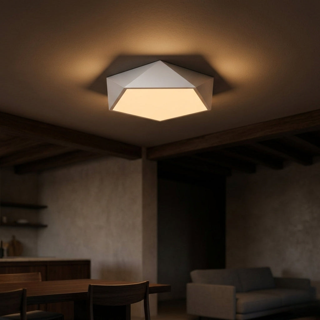 Deckenleuchte LED Geometrisch Effekt Diamant