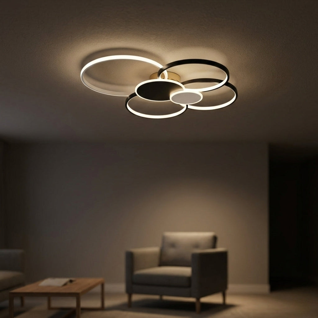 Deckenleuchte LED modern Dimmer mit Fernbedienung