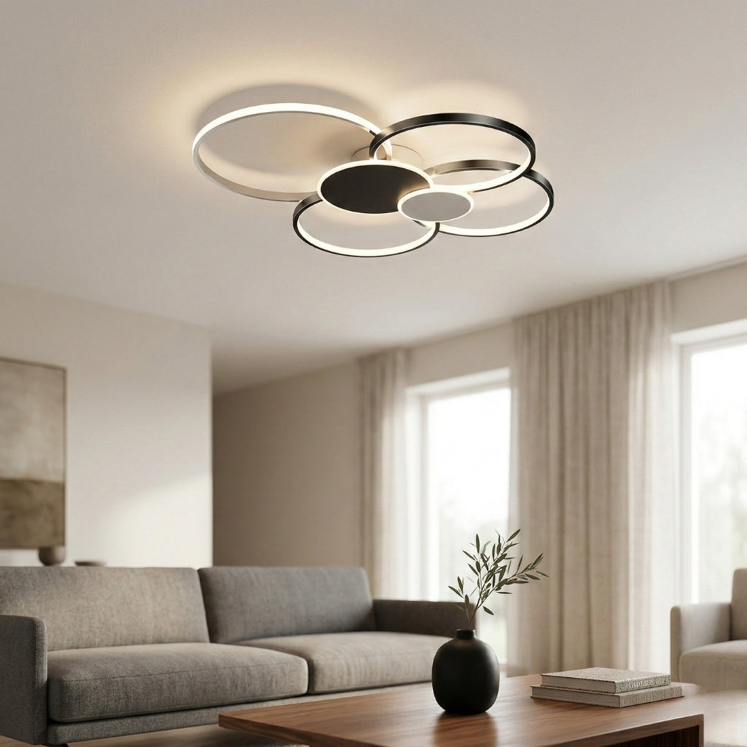 Deckenleuchte LED modern Dimmer mit Fernbedienung
