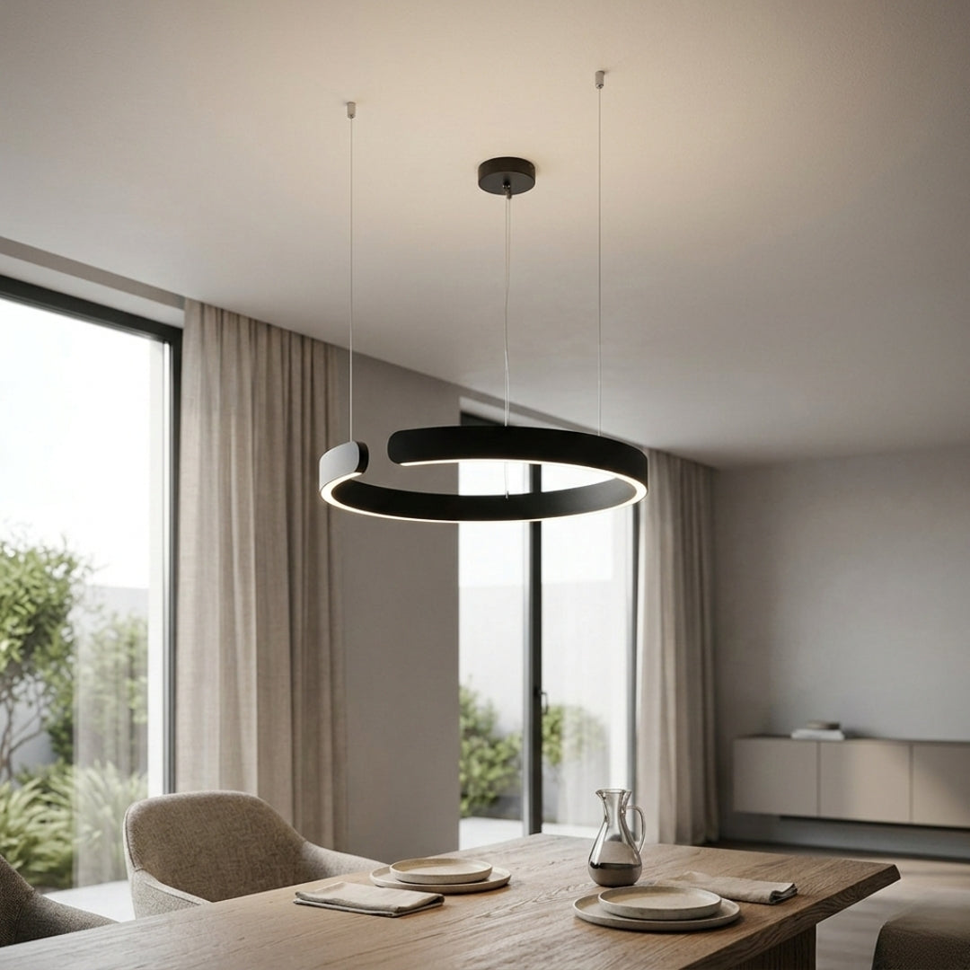 Deckenleuchte LED skandinavisch Ring Rund modern