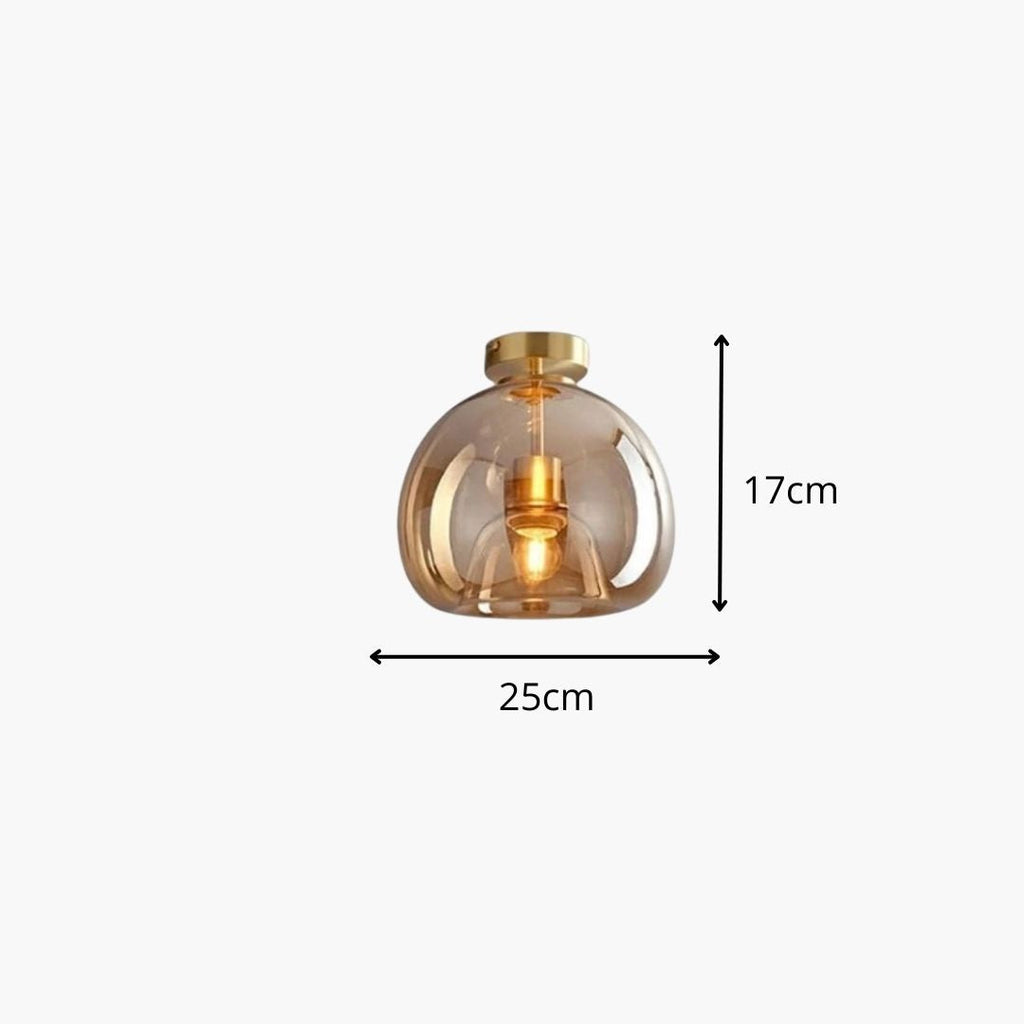 Deckenleuchte LED aus Modernes Glas Elegant