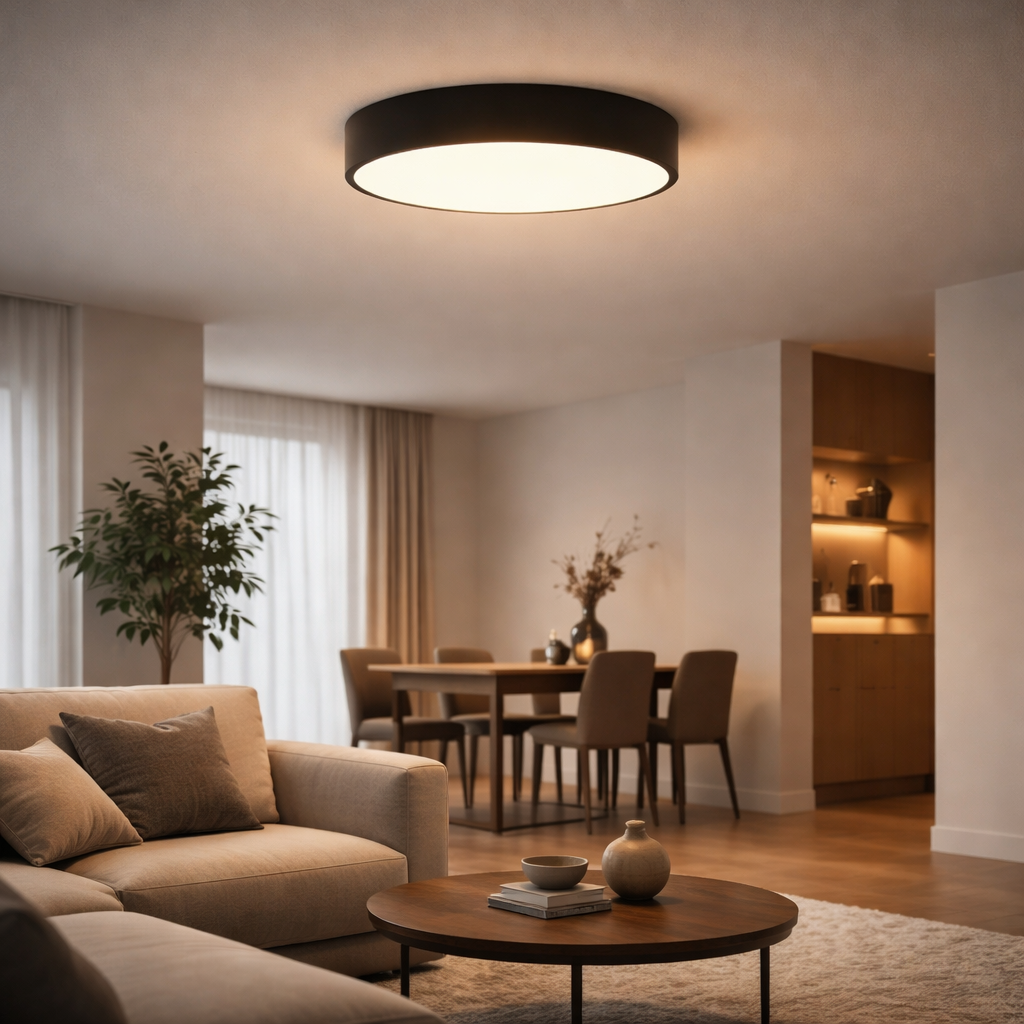 Deckenleuchte LED Rund im Design Minimalistisch
