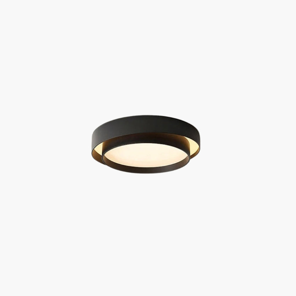 Deckenleuchte Rund mit LED Design modern Weiß