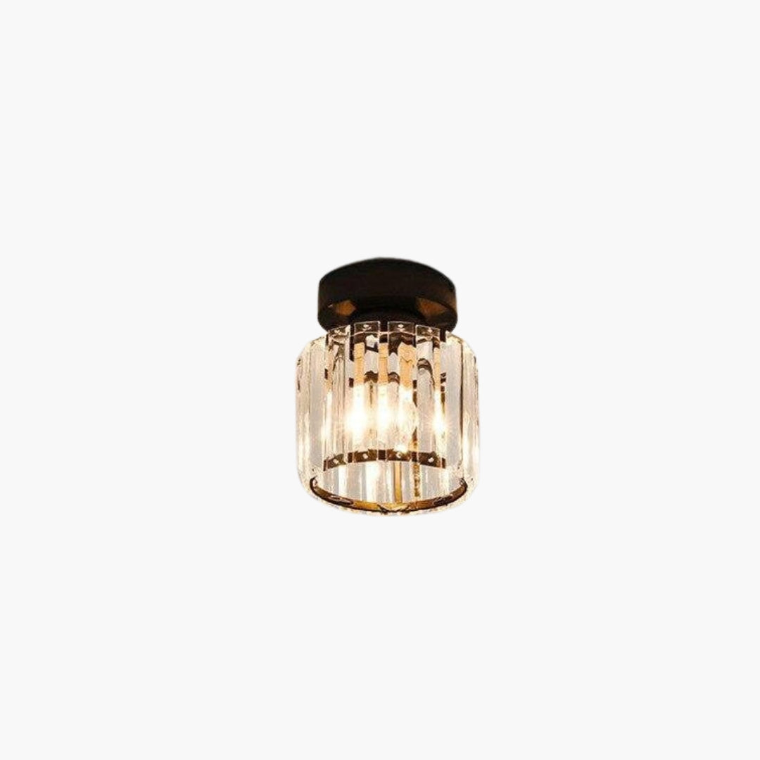 Deckenleuchte aus Kristall Golden Design modern