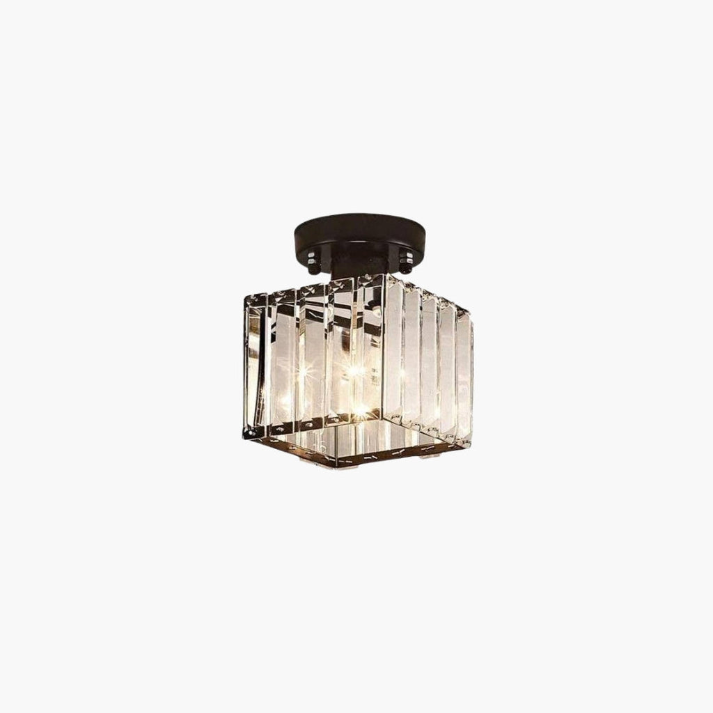 Deckenleuchte aus Kristall Golden Design modern