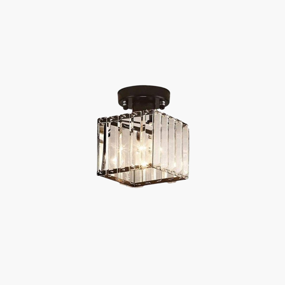 Deckenleuchte aus Kristall Golden Design modern