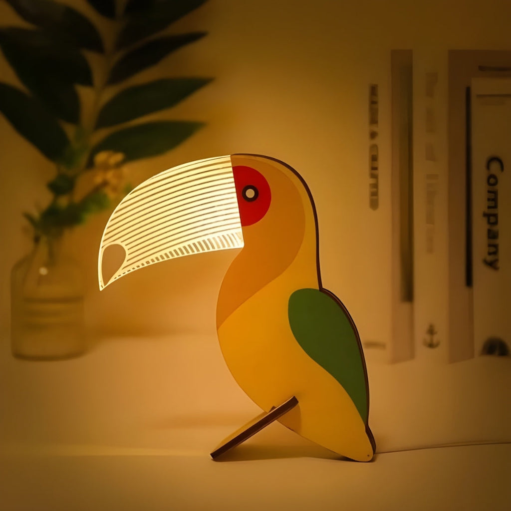 Nachttischlampe Tiere