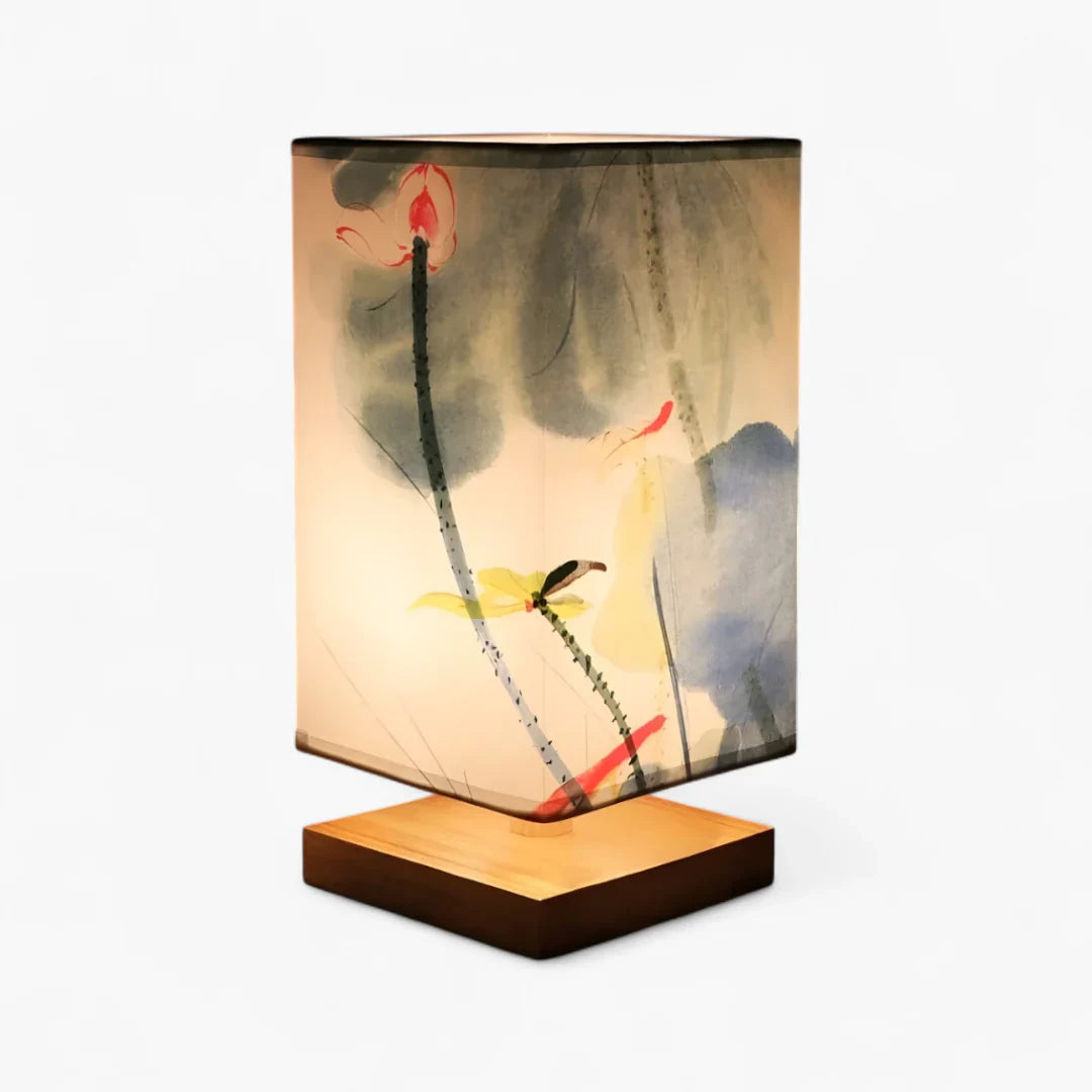 Nachttischlampe Japanisch Skandinavisch