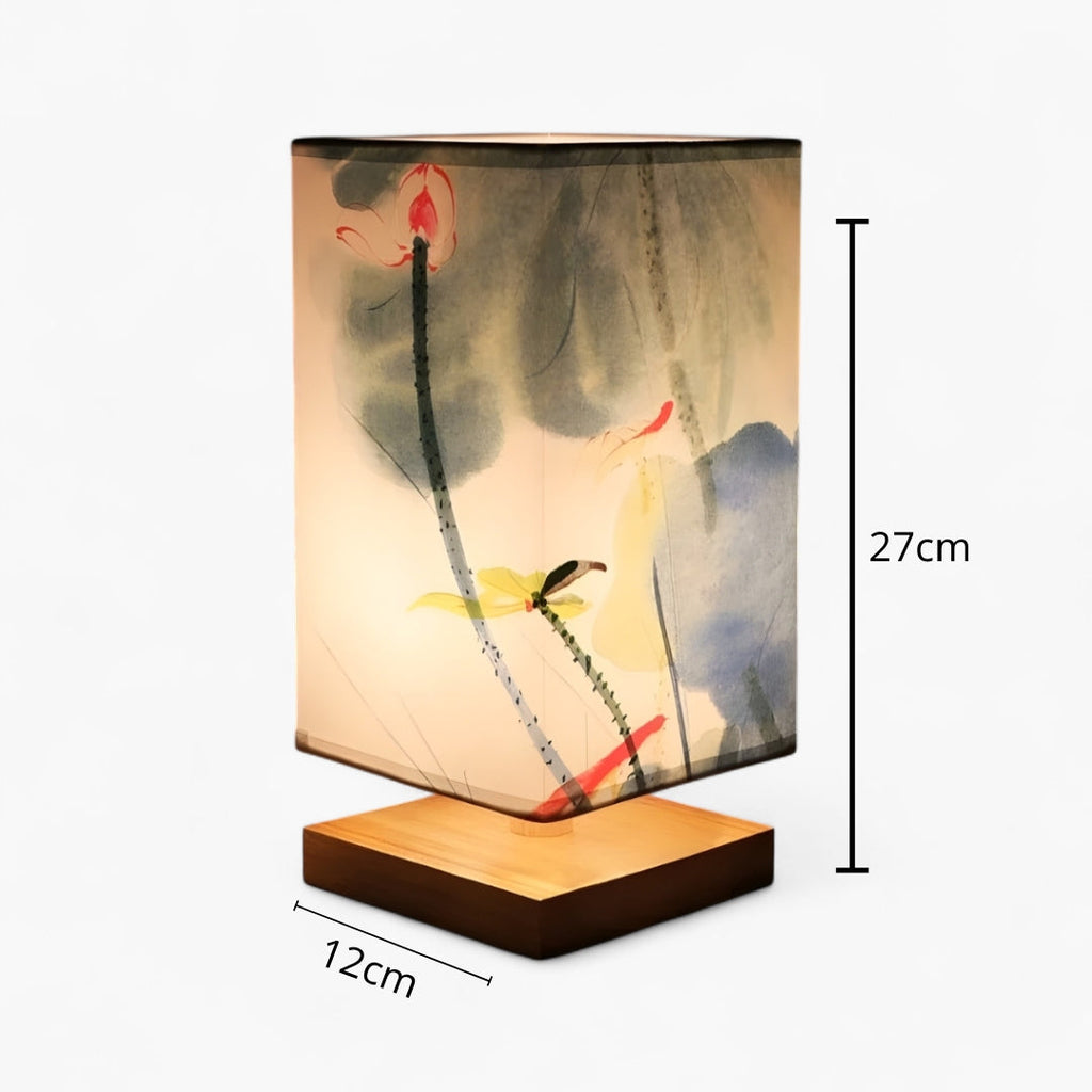 Nachttischlampe Japanisch Skandinavisch