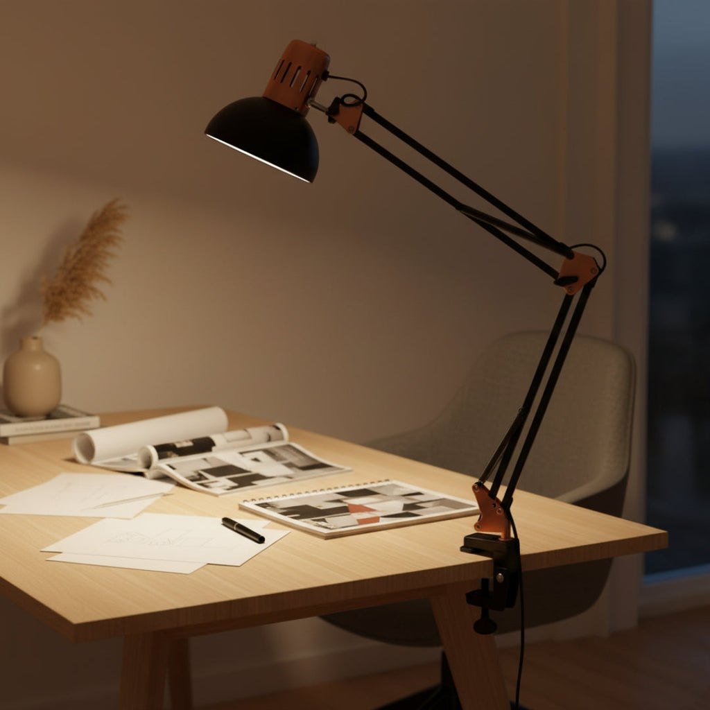 Nachttischlampe A Pince