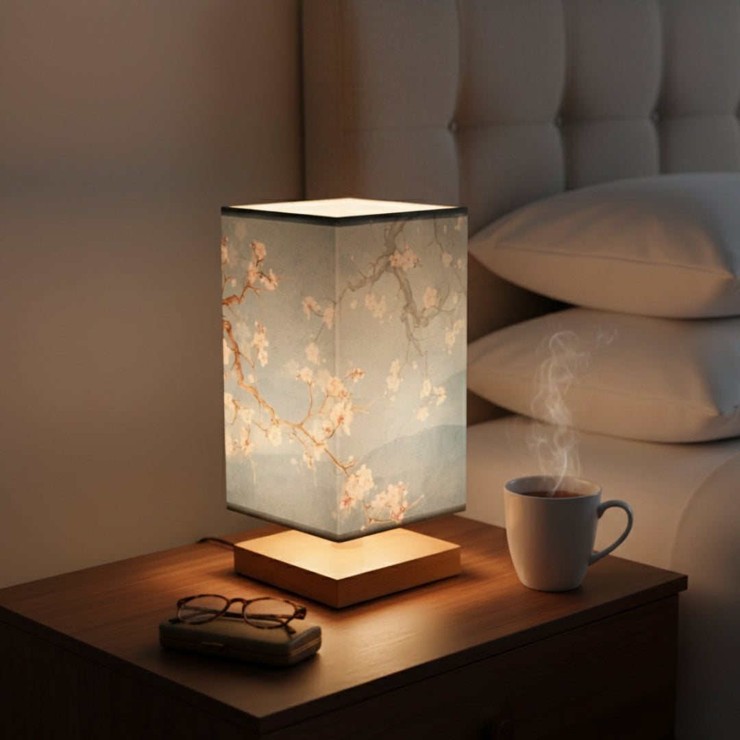 Nachttischlampe Japanisch Skandinavisch