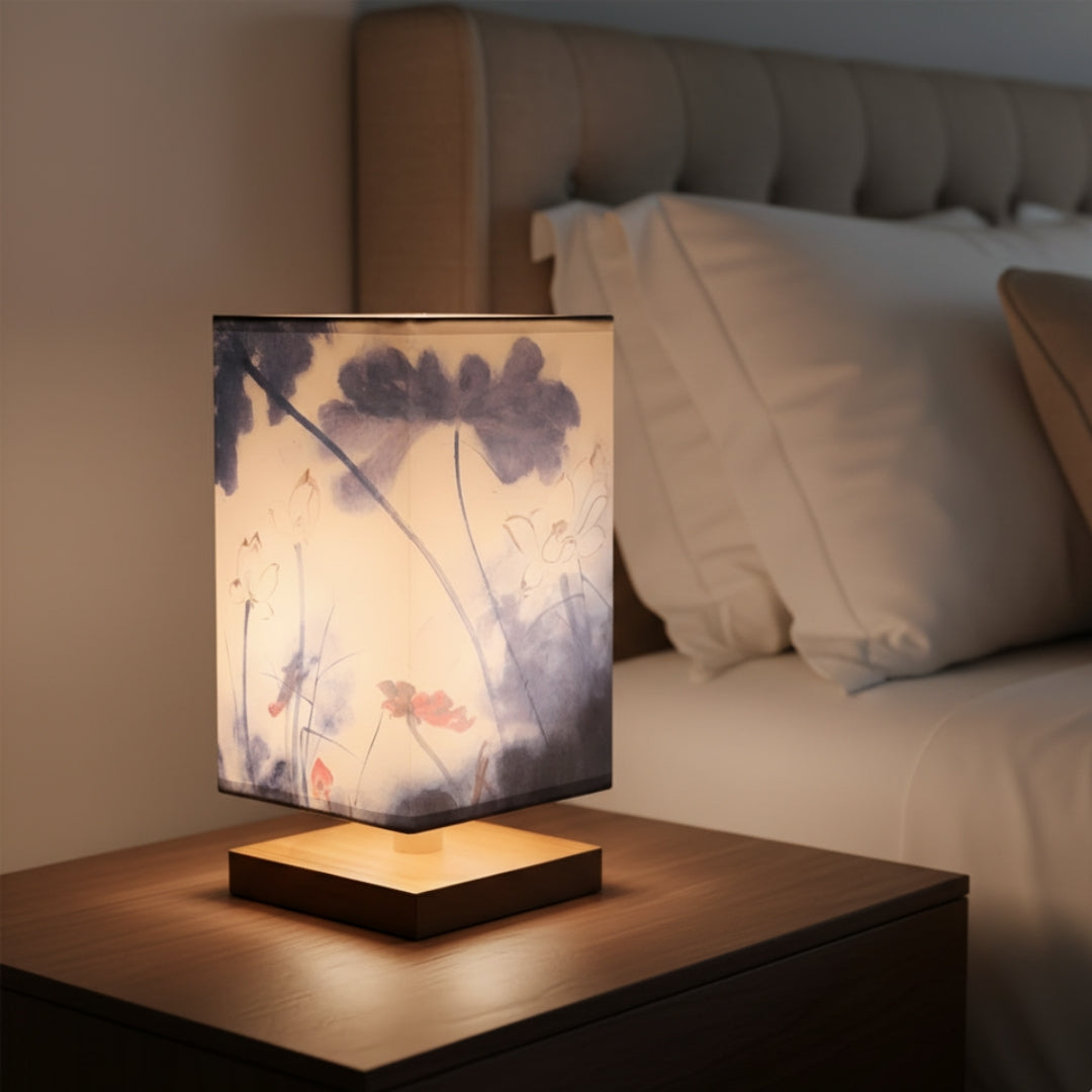 Nachttischlampe Japanisch Skandinavisch