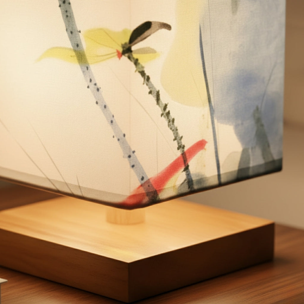 Nachttischlampe Japanisch Skandinavisch