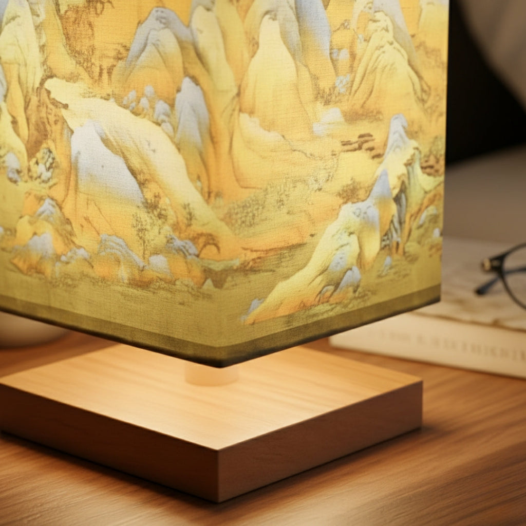 Nachttischlampe Japanisch Skandinavisch