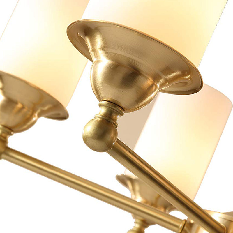 Kronleuchter Kristall Gold
