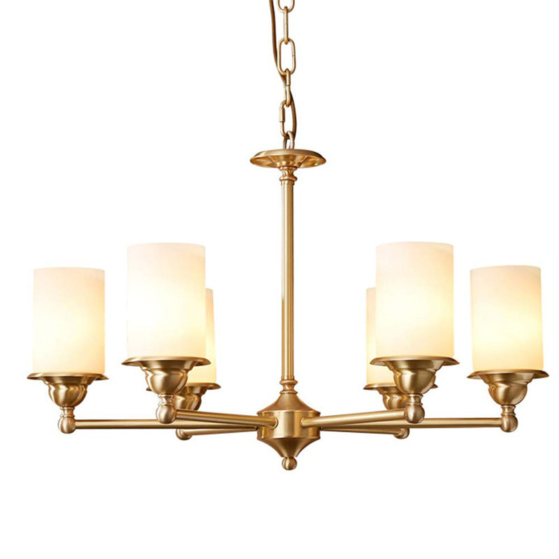 Kronleuchter Kristall Gold