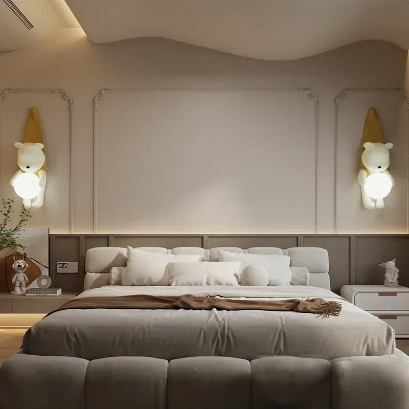 Nachttischlampe Wand Design