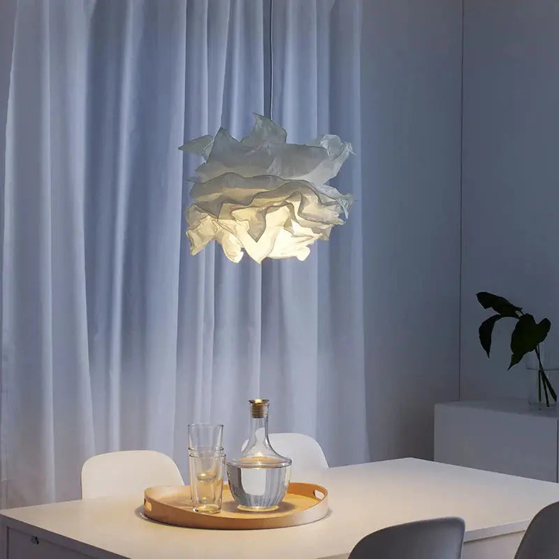 Pendelleuchte Wolke Weiß für Schlafzimmer