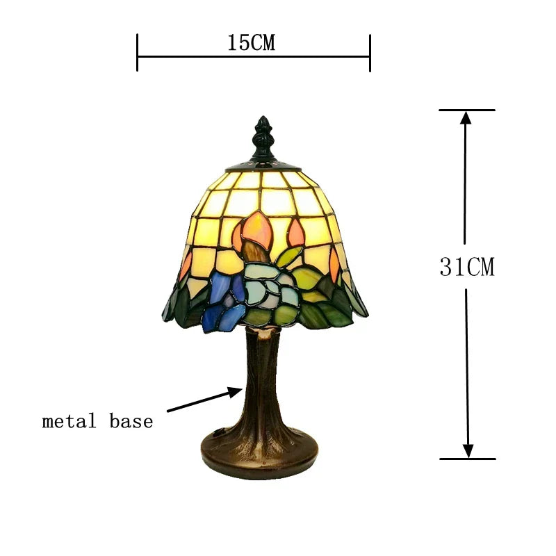 Nachttischlampe Vintage Antik