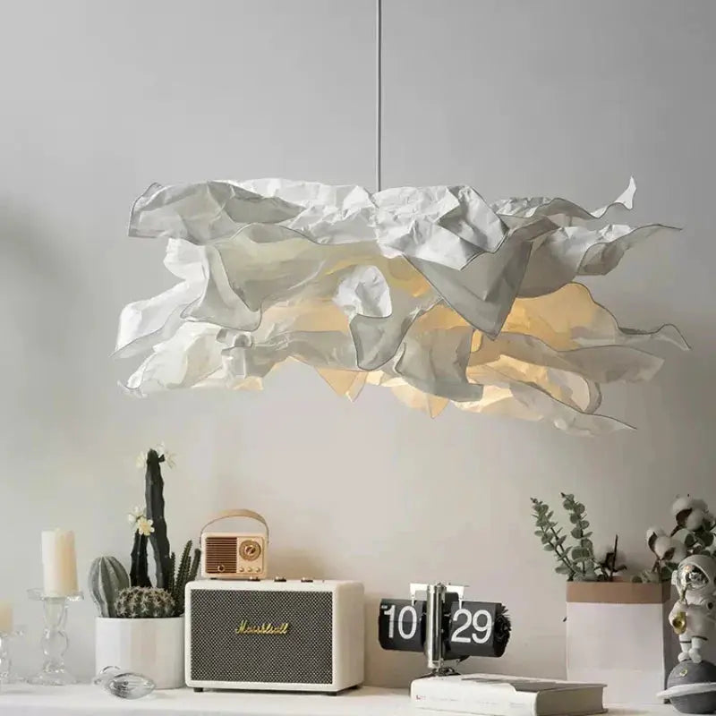 Pendelleuchte Wolke Weiß für Schlafzimmer