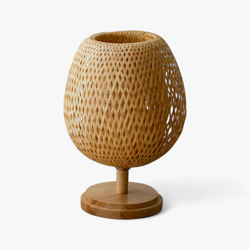 Nachttischlampe Bambou