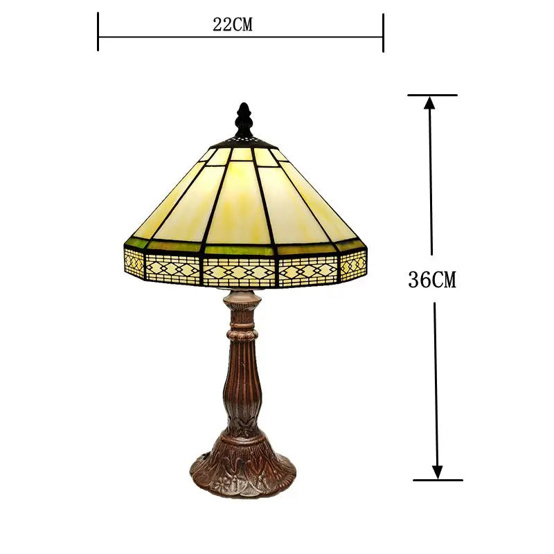 Nachttischlampe Geometrique