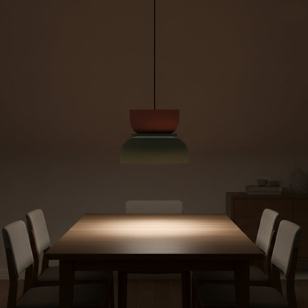Pendelleuchte Farbig aux verspielte Formen Design