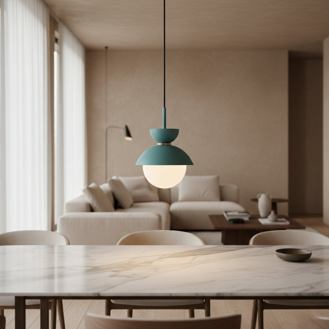 Pendelleuchte skandinavisch aus Glas Kugel – Design modern und Elegant