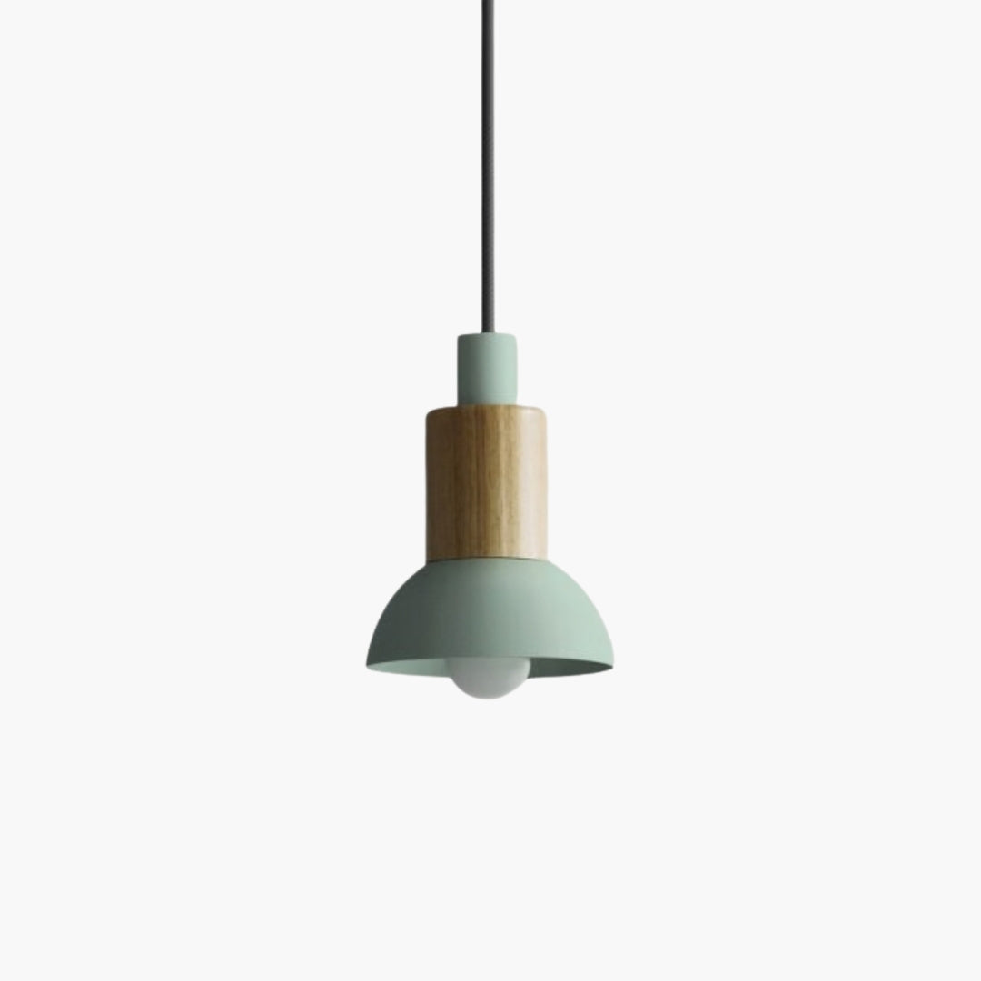 Pendelleuchte design aus Holz und Metall in verschiedenen Formen Window