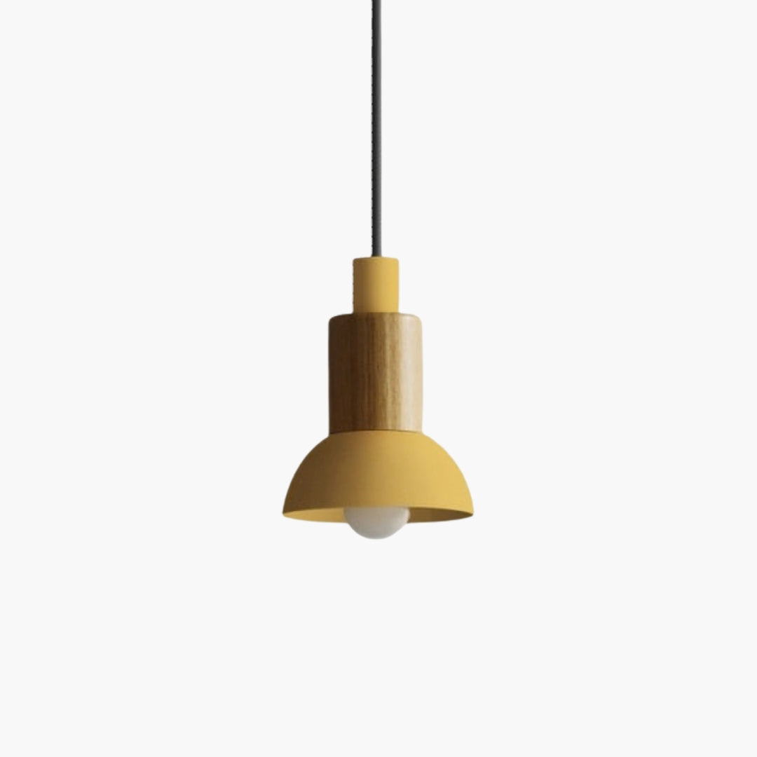 Pendelleuchte design aus Holz und Metall in verschiedenen Formen Window