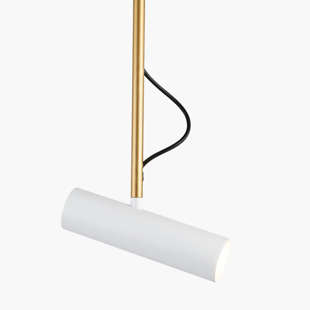 Pendelleuchte design Spot Schwenkbar und Stab Golden
