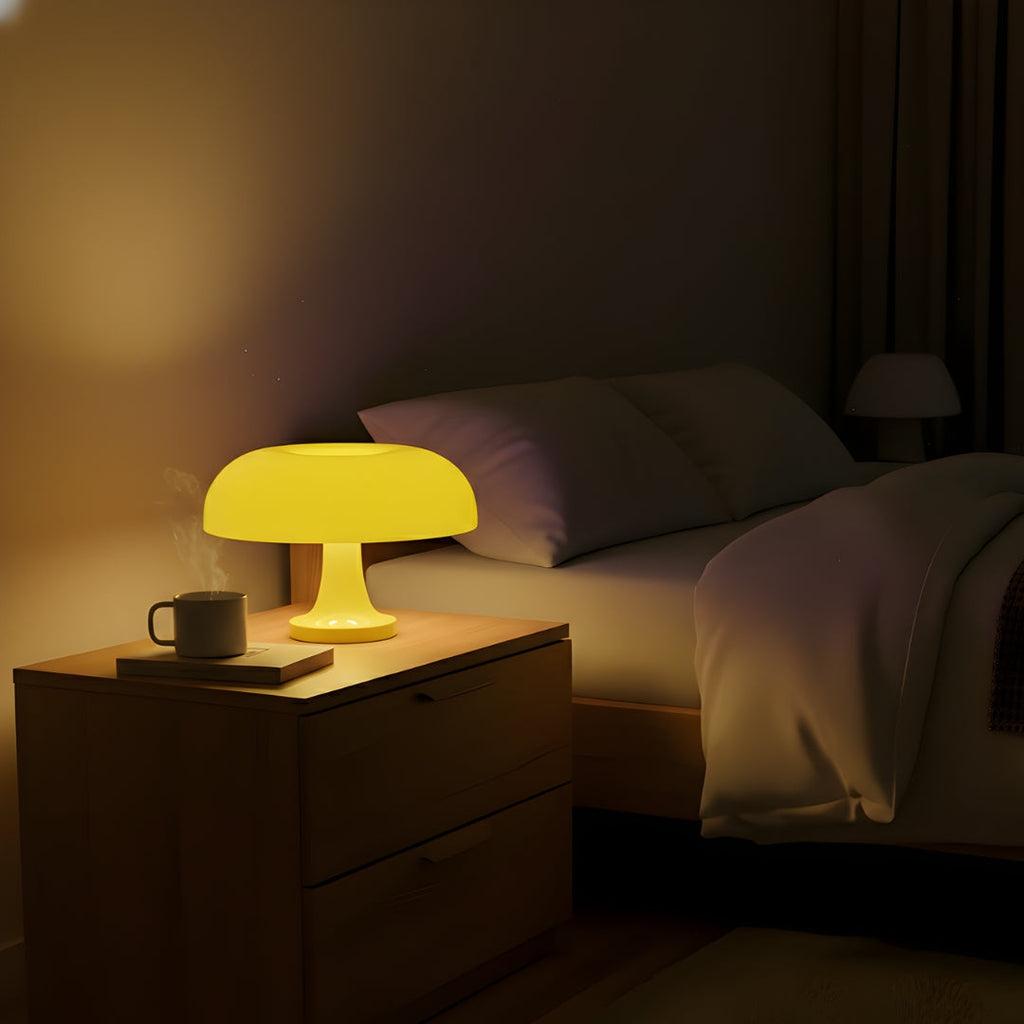 Nachttischlampe Dänischer Pilz