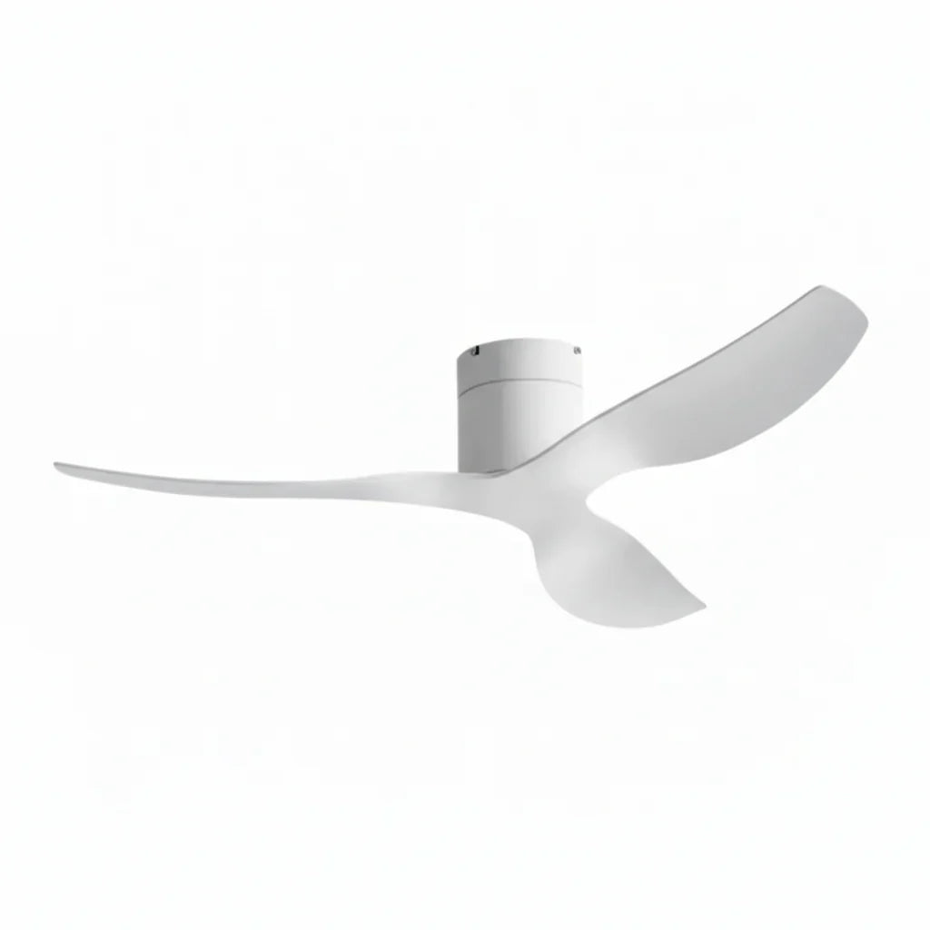 Lumio | Ultraflacher Ventilator Weiß und ABS Weiß
